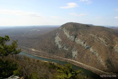 View from Mt. Tammany in March