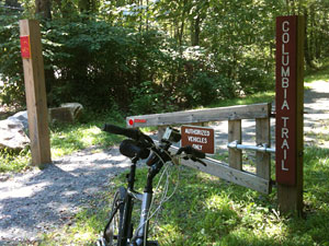 NJ Bike Trails - Biking Columbia Trail HeaD