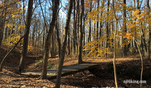 Washington Crossing State Park Trail Map Washington Crossing State Park | Njhiking.com