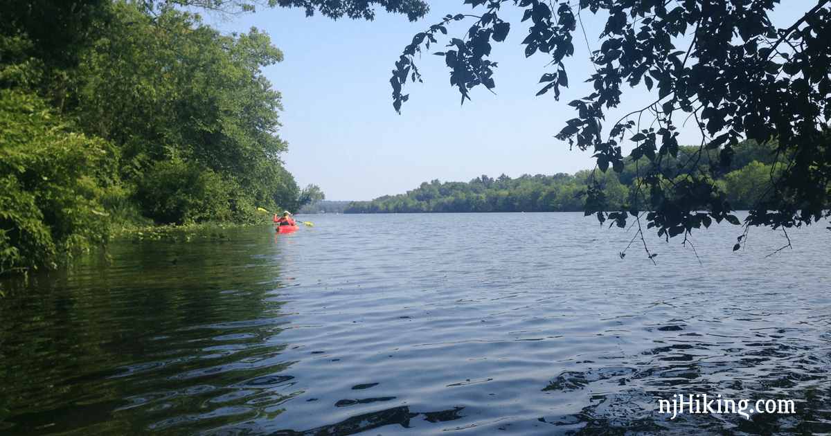 Carnegie Lake Kayak | njHiking.com