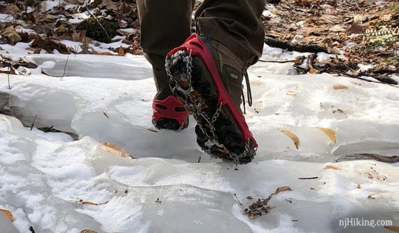 winter shoe spikes