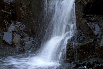 Close up of Hemlock Falls