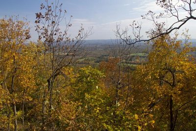 Partial view from a side trail off the Appalachian Trail