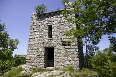 Castle water tower