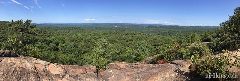 Panorama from Seven Hills trail.