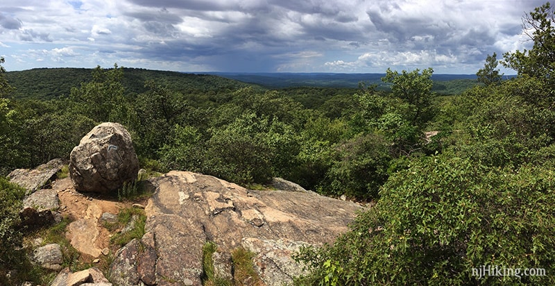 Viewpoint from Diamond Mountain.