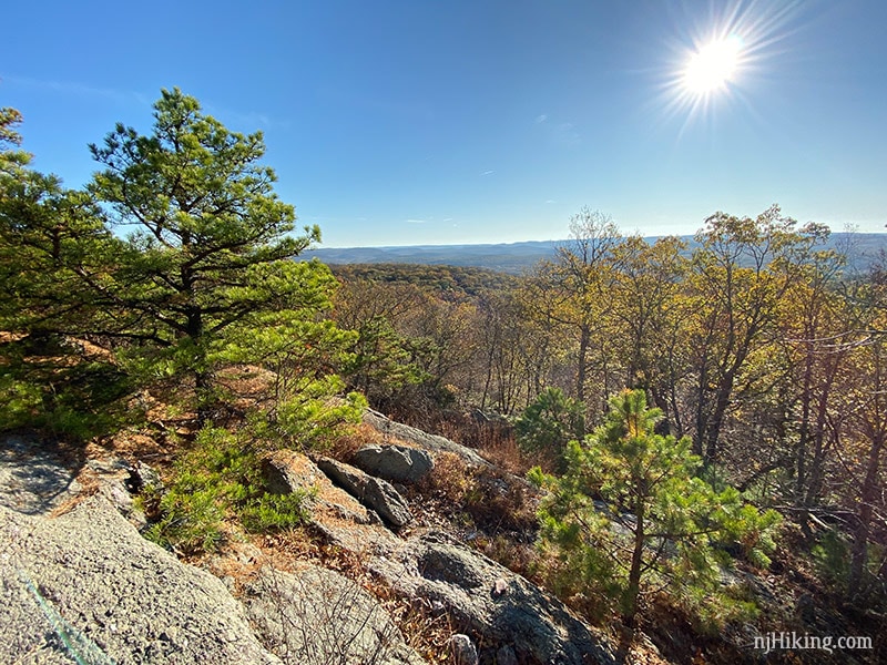 Hiking the Terrace Pond North Trail in October | njHiking.com