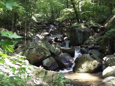 Musconetcong Gorge Preserve waterfall