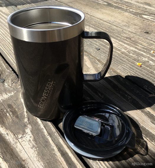  EcoVessel TRANSIT Stainless Steel Travel Mug/Coffee