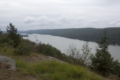 Bare Rock overlooking Greenwood Lake