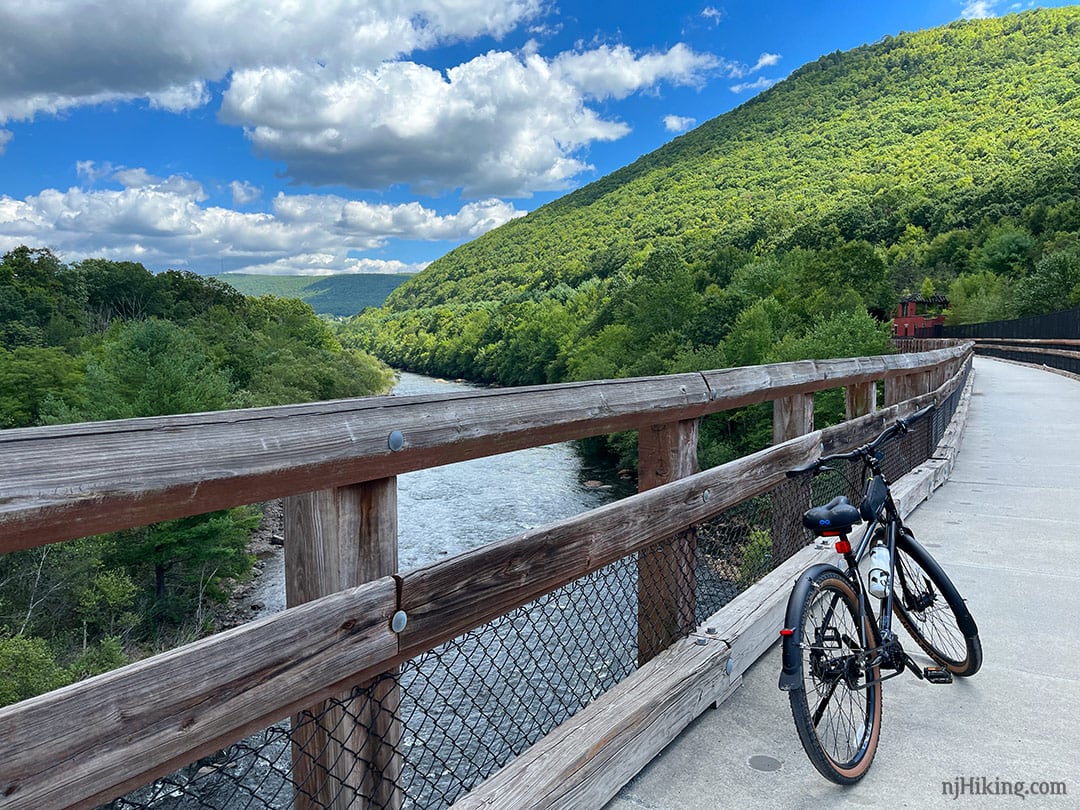 Biking the Lehigh Gorge Trail | njHiking.com