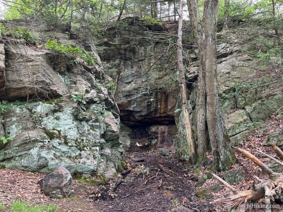 Outer entrance to the Boston Mine.