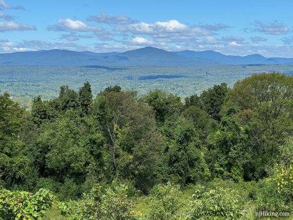 Million Dollar View of the Catskills.