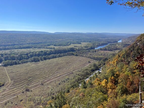 View from Cliff Park over New Jersey.